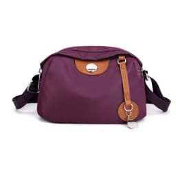 Fashion Nylon Shoulder Bags For Women Waterproof Shell Crossbody Bag Fashion Solid Color Messenger Handbags Shopping Purse