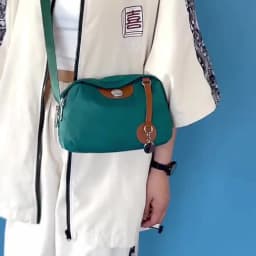 Fashion Nylon Shoulder Bags For Women Waterproof Shell Crossbody Bag Fashion Solid Color Messenger Handbags Shopping Purse