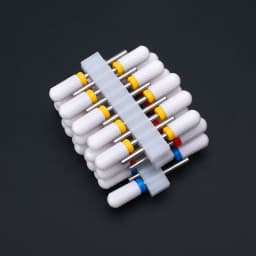 10pc/Set Milling Cutter Ceramic Nail Drill Bits Electric Manicure Files Kit Cuticle Remove Burr Gel Polish Tools Accessories