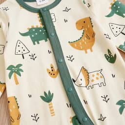 Newborn Baby Boys Infant Outfit Clothes Toddler Jumpsuit Costume Romper Onesie Long Sleeve Print Clothes Spring and Autumn Girls