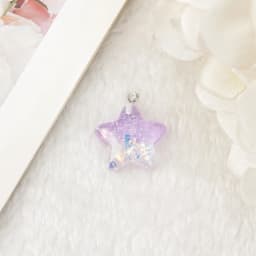 18Pcs 23*23mm Star Charms Resin Cabochons Flatback Colorful Candy For DIY Jewelry Making Hair Accessories