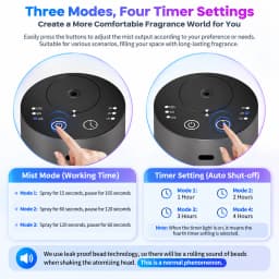 Fragrance Machine Aroma Diffuser Electric Scent Diffuser Nebulizer For Car Air Fresheners Diffuser Essential Oils Vaporizer