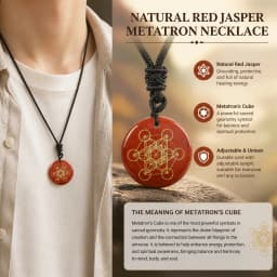 Natural Crystal Stone Metatron's Cube Multidimensional Pendants Mythology Angel Mysterious Divine Symbols Reiki Energy Necklaces