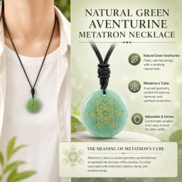 Natural Crystal Stone Metatron's Cube Multidimensional Pendants Mythology Angel Mysterious Divine Symbols Reiki Energy Necklaces