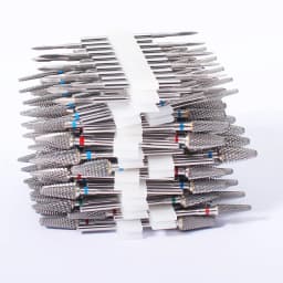 10pc/Set Nail Drill Bits Carbide Manicure Drills Milling Cutters Kits Gel Polish Remover Files Strawberries Electric Burr Tools