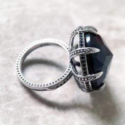 Cocktail Ring Claw,Brand New Europe Style Fine Jewerly For Women Vintage Gift In 925 Sterling Silver