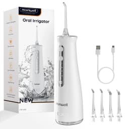 Mornwell 5032 Water Floss Sonic Water Flosser 270ML Tank Oral Teeth Whitening Home Appliance Teeth Cleaner Oral Water Jet