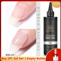 BORN PRETTY 250g Super Top Coat Gel Nail Polish Base Gel Matte Top Coat Semi-Permanent Varnish Soak Off Nail Art Functional Gel