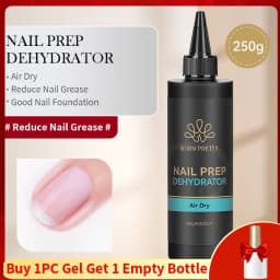 BORN PRETTY 250g Super Top Coat Gel Nail Polish Base Gel Matte Top Coat Semi-Permanent Varnish Soak Off Nail Art Functional Gel