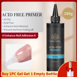 BORN PRETTY 250g Super Top Coat Gel Nail Polish Base Gel Matte Top Coat Semi-Permanent Varnish Soak Off Nail Art Functional Gel