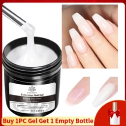 BORN PRETTY 250g Super Top Coat Gel Nail Polish Base Gel Matte Top Coat Semi-Permanent Varnish Soak Off Nail Art Functional Gel