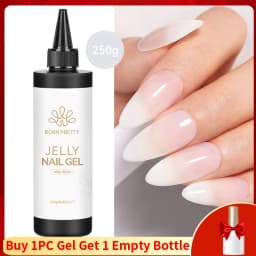 BORN PRETTY 250g Super Top Coat Gel Nail Polish Base Gel Matte Top Coat Semi-Permanent Varnish Soak Off Nail Art Functional Gel