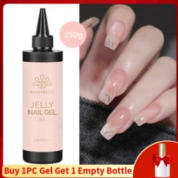 BORN PRETTY 250g Super Top Coat Gel Nail Polish Base Gel Matte Top Coat Semi-Permanent Varnish Soak Off Nail Art Functional Gel