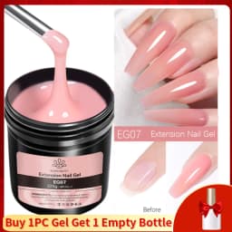 BORN PRETTY 250g Super Top Coat Gel Nail Polish Base Gel Matte Top Coat Semi-Permanent Varnish Soak Off Nail Art Functional Gel