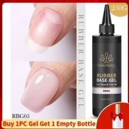 BORN PRETTY 250g Super Top Coat Gel Nail Polish Base Gel Matte Top Coat Semi-Permanent Varnish Soak Off Nail Art Functional Gel