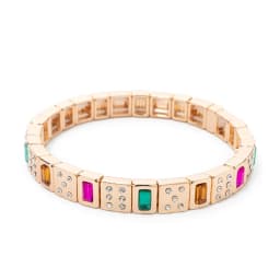 2023 Summer New Design Gold Color Braceets For Women Flower Charms Beaded Bangle Gift Boho Hand Happy Jewelry