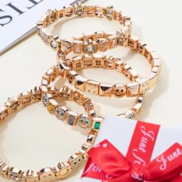 2023 Summer New Design Gold Color Braceets For Women Flower Charms Beaded Bangle Gift Boho Hand Happy Jewelry