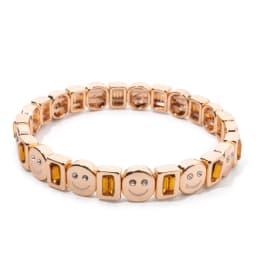 2023 Summer New Design Gold Color Braceets For Women Flower Charms Beaded Bangle Gift Boho Hand Happy Jewelry