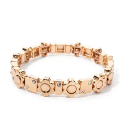 2023 Summer New Design Gold Color Braceets For Women Flower Charms Beaded Bangle Gift Boho Hand Happy Jewelry