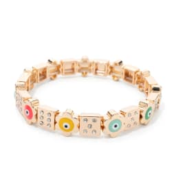2023 Summer New Design Gold Color Braceets For Women Flower Charms Beaded Bangle Gift Boho Hand Happy Jewelry