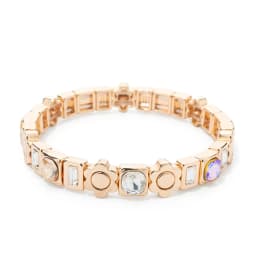 2023 Summer New Design Gold Color Braceets For Women Flower Charms Beaded Bangle Gift Boho Hand Happy Jewelry