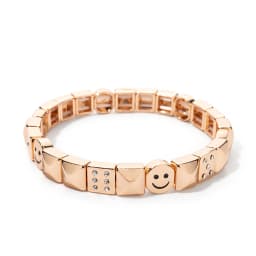 2023 Summer New Design Gold Color Braceets For Women Flower Charms Beaded Bangle Gift Boho Hand Happy Jewelry