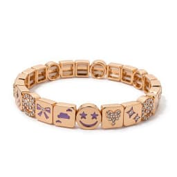 2023 Summer New Design Gold Color Braceets For Women Flower Charms Beaded Bangle Gift Boho Hand Happy Jewelry