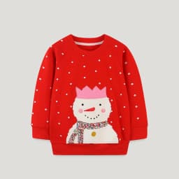 Little maven Kids Clothes Cartoon Bag Design Sweatshirt Cotton Spring and Autumn Tops Grey Shirt for Baby Girls