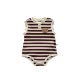 New 2023 Summer Sleeveless Knit Bodysuits Infant Baby Girls Boys One-pieces Kids Newborn Clothes- Ideal for Outdoor Activities