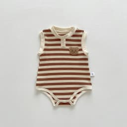 New 2023 Summer Sleeveless Knit Bodysuits Infant Baby Girls Boys One-pieces Kids Newborn Clothes- Ideal for Outdoor Activities