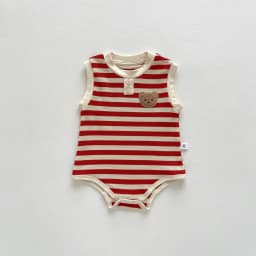 New 2023 Summer Sleeveless Knit Bodysuits Infant Baby Girls Boys One-pieces Kids Newborn Clothes- Ideal for Outdoor Activities