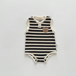 New 2023 Summer Sleeveless Knit Bodysuits Infant Baby Girls Boys One-pieces Kids Newborn Clothes- Ideal for Outdoor Activities