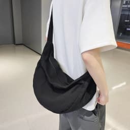 Solid Color Canvas Female Crossbody Bags For Women Large Capacity Shopping Messenger Bag Student Shoulder Bag Unisex School Bag