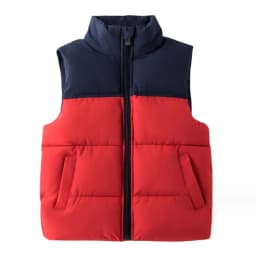Girls Boys Down Cotton Vests Children's Warm Sleeveless Jacket Kids Waistcoat Outerwear Autumn Winter Boy's Coat