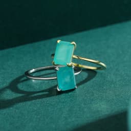 Modian Authentic 925 Sterling Silver Classic Rectangle Tourmaline Paraiba Female Finger Ring For Women Charm Fine Jewelry Anillo