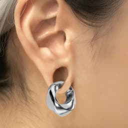 Casvort 2PCS Vortex Ear Weights Hangers Stainless Steel Magnetic Ear Gauges Plugs Fashion for Women Body Jewelry Piercing Gift
