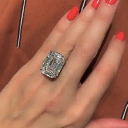 Luxury 925 Sterling Silver Wedding Engagement Simulated Diamond White Gold Ring Fine Jewelry Wholesale
