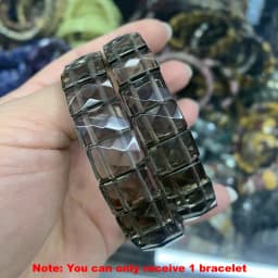 Bohemian Vintage Natural Stone Agate Turquoise Crystal Tiger Eye Beads DIY Jewelry Energy Couple Party Elastic Chain Bracelet