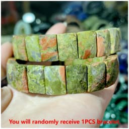 Bohemian Vintage Natural Stone Agate Turquoise Crystal Tiger Eye Beads DIY Jewelry Energy Couple Party Elastic Chain Bracelet