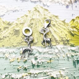925 Sterling Silver Deer Moose Dangle Charm Pendant New Cute Lucky Women Jewelry Trendy Winter Christmas Gift