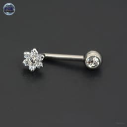 Starose Implant Grade ASTM F136 Titanium Dermal Piercing Female VCH Piercing Ornament Vertical Clitoral Hood Belly Eyebrow Ring