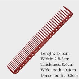 Professional Haircut Comb Barber Shop Hair Trimmer Hairdressing Hairbrush Hairstylist Hair Cutting Combs Hair Salon Styling Tool