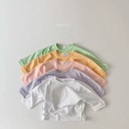 New Spring Autumn Baby T-Shirts Infant Baby Girls Boys Solid Color Base T Shirt Kids Cotton Tops Round Neck Toddler Clothes