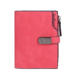 Baellerry Women Wallets Short Magnetic Buckle Top Quality Card Holder Female Purse Zipper Wallet For Women