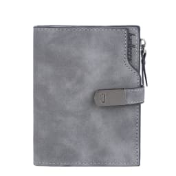 Baellerry Women Wallets Short Magnetic Buckle Top Quality Card Holder Female Purse Zipper Wallet For Women