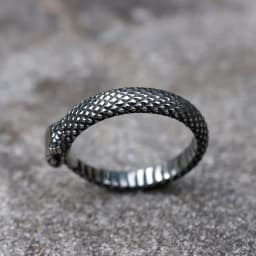 2023 NEW Men's 316L stainless-steel rings Viking Snake head animal Amulet RING for teens fashion Jewelry Gifts free shipping