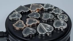 10Pcs/Lot Openable Round Living Reliquary Picture Locket Pendant Glass Floating Cremation Urn Medaillon Colgantes Jewelry Making