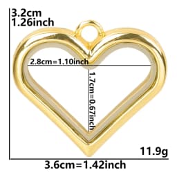 10Pcs/Lot Openable Round Living Reliquary Picture Locket Pendant Glass Floating Cremation Urn Medaillon Colgantes Jewelry Making