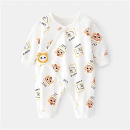 Cotton Newborn Baby Girl Boy Romper Print Infant Jumpsuit Casual New born Clothes For Girls Boys Spring Autumn Clothing New 0-6M