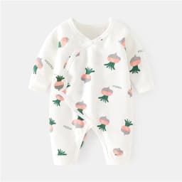 Cotton Newborn Baby Girl Boy Romper Print Infant Jumpsuit Casual New born Clothes For Girls Boys Spring Autumn Clothing New 0-6M